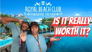 We Tried Royal Caribbean's NEW Private Beach Club | Is it Really Worth $$$?