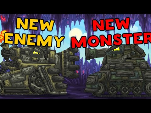 New Enemy and a New Monster - Cartoons about tanks