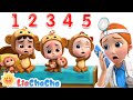 5 Little Monkeys Jumping On The Bed Classic Version EP98 LiaChaCha Kids Songs Nursery Rhymes