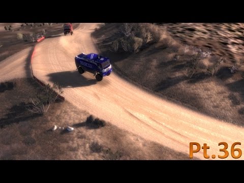 Colin McRae DiRT Walkthrough Pt.36 "BF Goodrich T4 Raid America"