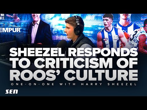 Harry Sheezel responds to CRITICISM of North Melbourne + addresses trade rumours around Roos - SEN