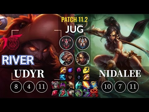 TLN River Udyr vs Nidalee Jungle - KR Patch 11.2