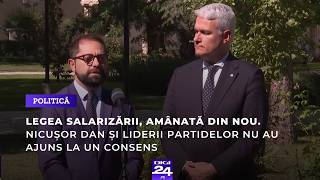 Legea salarizării, amânată din nou. Nicușor Dan și liderii partidelor nu au ajuns la un consens