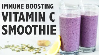 Drink THIS Smoothie to Boost Immunity FAST | Vitamin C Immune Boosting Drink Recipe