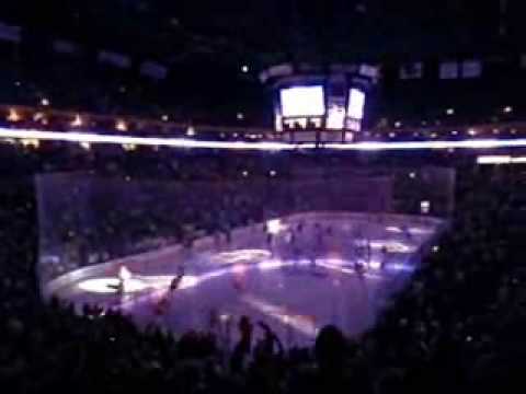 Blue Jackets Take the Ice 2009-2010