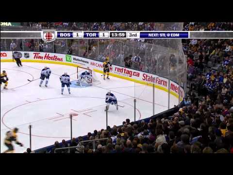 Bruins @ Maple Leafs - Highlights - 101204
