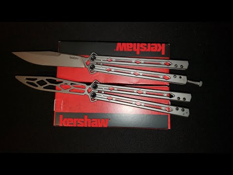Kershaw Lucha Trainer Unboxing And Flipping