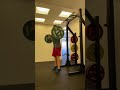 Snatch High pull 15 reps @ 40 kg