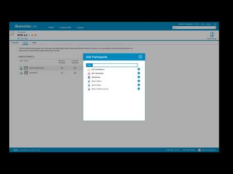 IBM Blueworks Live - Advanced demo
