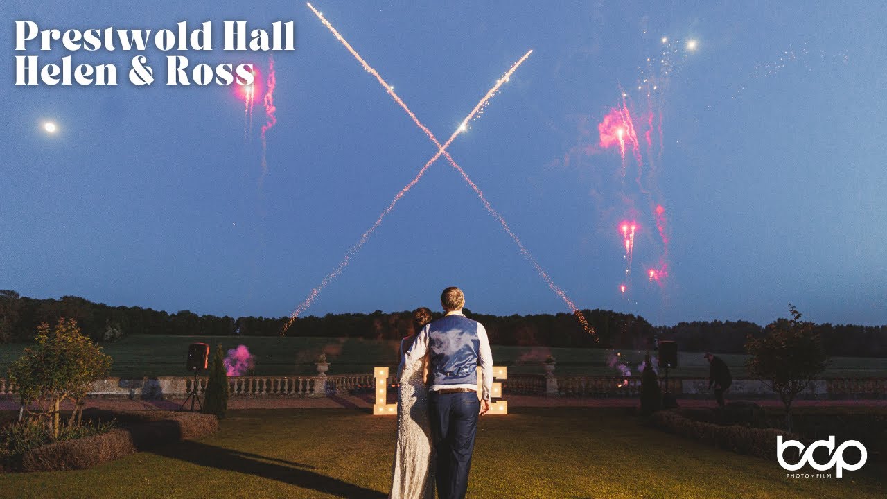 Prestwold Hall wedding photography and film