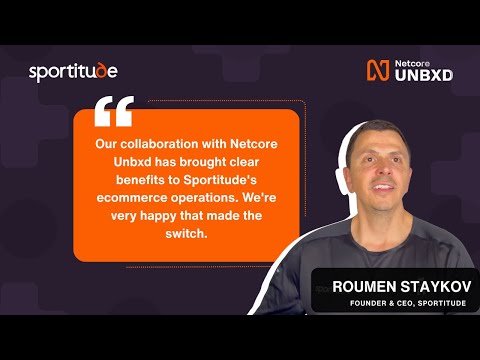 How Sportitude transformed ecommerce with Netcore Unbxd's AI Search & Merchandising
