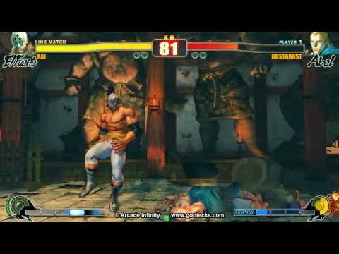 Arcade Infinity SF4 Ranbat 1.4 Losers 6A - BustaBust (AB) vs Kai (EL)