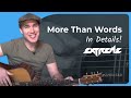 More Than Words | Extreme Guitar Lesson