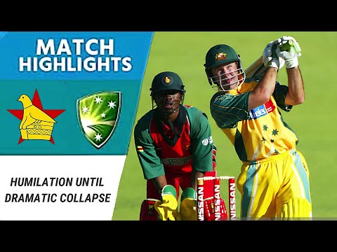 Hayden e Lehmann dominano mentre l'Australia schiaccia lo Zimbabwe | Umiliazione totale fino a un...