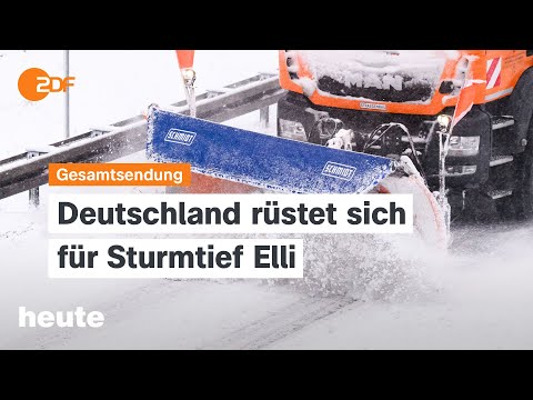 heute 19:00 Uhr vom 08.01.2026 Sturmtief „Elli“, tödlicher ICE-Einsatz, mehr Geld für US-Militär