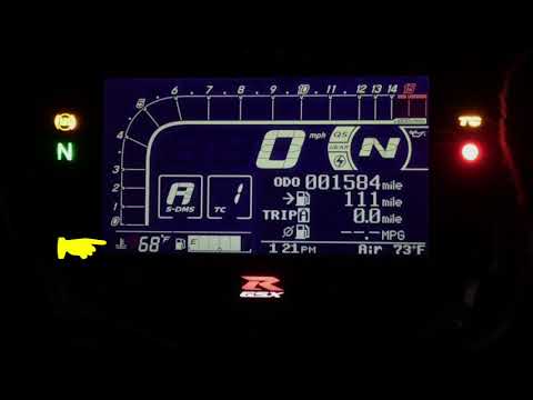 2017 Suzuki GSX-R1000R Dashboard How To | Ultimate Motorcycling
