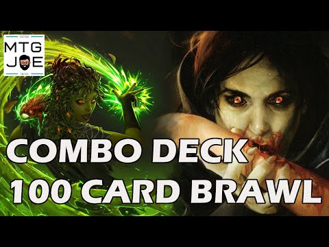 Infinite Damage Brawl Combo| Dina 100 Card Historic Brawl | MTG Arena