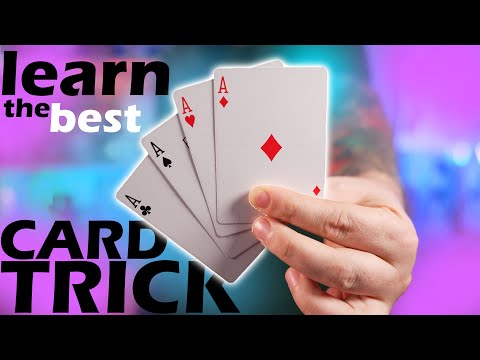 LEARN The BEST CARD TRICK With Four ACES! - Doctor Daley's Last Trick - day 124