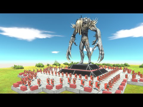 100 Romanus vs every unit - Animal Revolt Battle Simulator