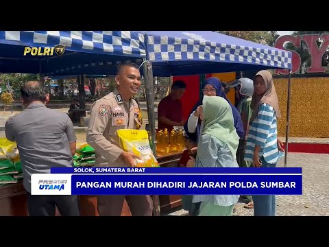 POLDA SUMATERA BARAT GELAR GERAKAN PANGAN MURAH