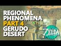 Regional Phenomena Part 4 of 4 Zelda Tears of the Kingdom Gerudo Desert