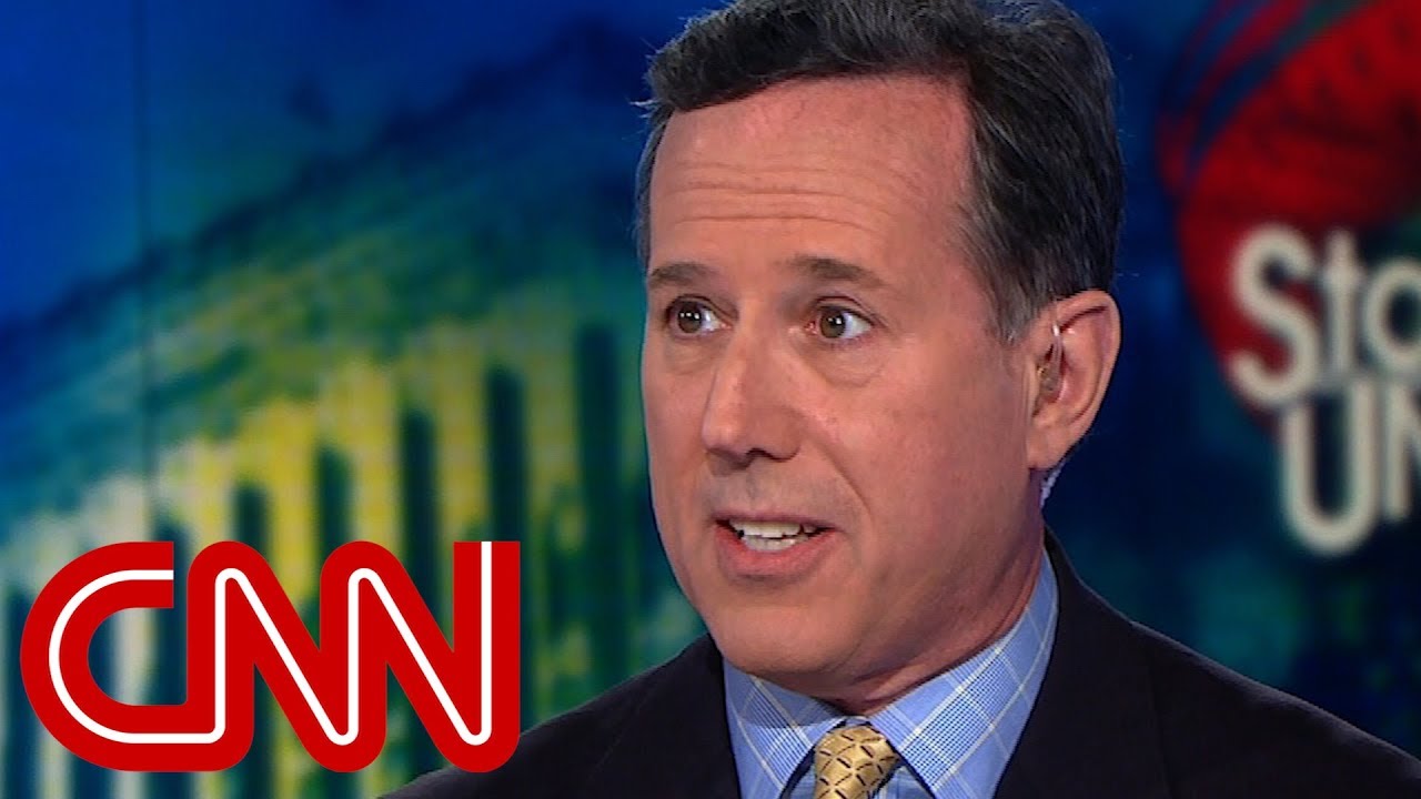 Santorum rips kids calling for gun laws: They should take CPR classes instead - YouTube