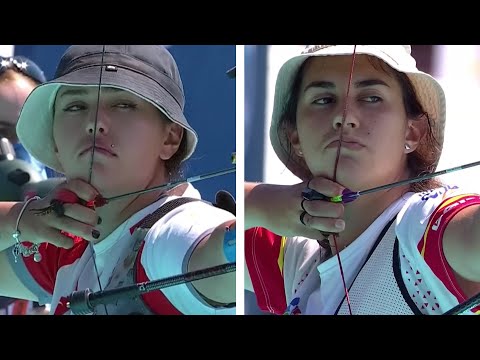 Yasemin Anagoz v Ines de Velasco – recurve women’s semifinal | 2021 European Olympic qualifier