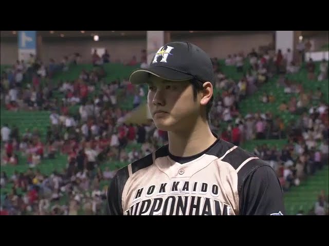 ファイターズ大谷選手ヒーローインタビュー 2014/8/26 H-F