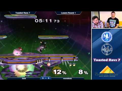 Toasted Ravs 7 Melee Singles Losers Bracket: Dunk (Jigglypuff) Vs. moonshoez (Marth)