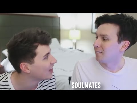 Dan and Phil being soulmates/best friends for 10 minutes straight