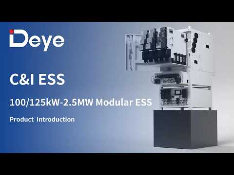 Deye 100/125kW-2.5MW C&I ESS: PCS, MPPT, STS и BOS-B Pro