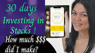 I tried investing in EFT stocks on the commsec pocket app for 30 days...