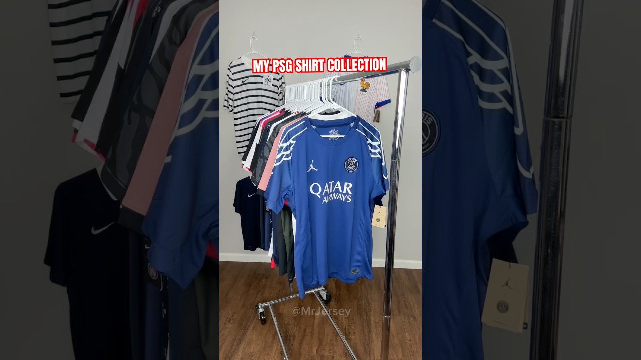 MY PSG SHIRT COLLECTION 🔥