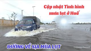 The road to Sia - Quang Dien on a flooded day | Lequang Channel