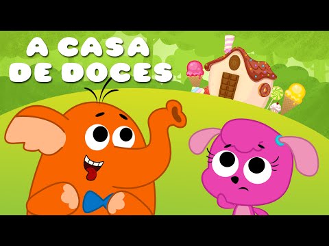João e Maria Desenho Animado - A casa de Doces