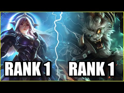 THE RANK 1 LEONA TEAMS UP WITH SCRUBNOOB IN HIGH ELO - League of Legends