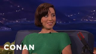 Aubrey Plaza's "Parks and Rec" Birthday Reunion  - CONAN on TBS