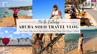 Aruba Solo Travel Vlog – Top Aruba Beaches, Natural Bridge, San Nicholas, UTV Tour, and More!