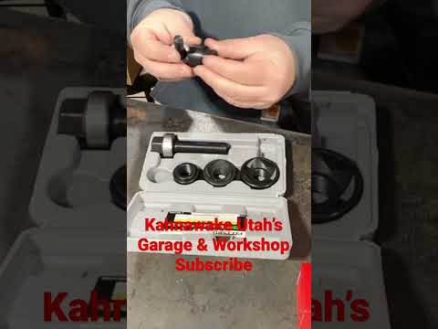 Harbor Freight Knockout Punch Set - Looks like fun to Use - #shorts
