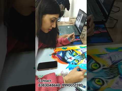 One Year Fine Art Diploma Courses #painting #fineartinstitute #vfx #graphicdesign