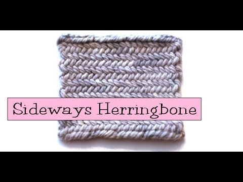 Fancy Stitch Combos - Sideways/Horizontal Herringbone