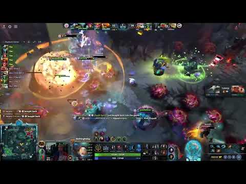 Ultra late game Sven vs Troll throne attempt - LGD vs Nouns - TI 12 Group Stage