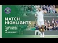 Nick Kyrgios vs Ugo Humbert | First Round Highlights | Wimbledon 2021