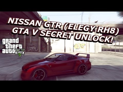 GTA V - UNLOCKING THE NISSAN GTR! (Elegy RH8)