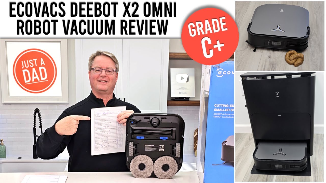 ECOVACS DEEBOT X2 Omni Robot Vacuum and Mop REVIEW