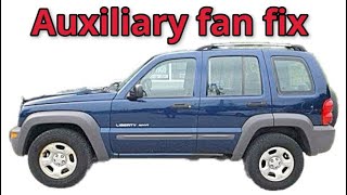 How To Fix A Stuck Radiator Fan On A 2002 Jeep Liberty! Diy Fan Relay Repair