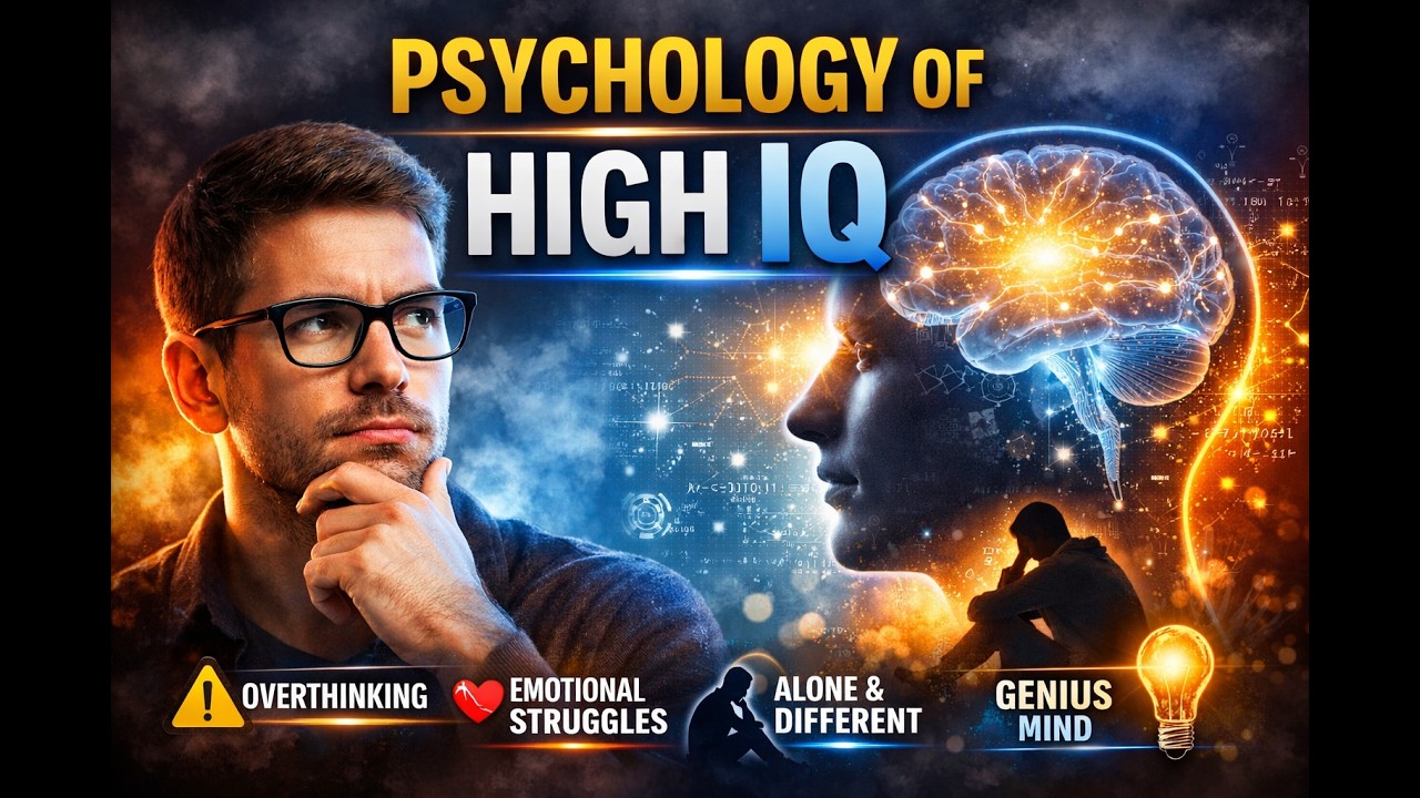 Psychology of People Who have High IQ (Backed by Neuroscience)