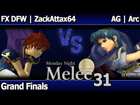 MNM 31 Melee - FX DFW | Lunchables (Roy, Young Link) vs AG | Arc (Marth) - Grand Finals