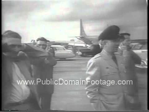 Boeing launches new 707 jetliner 1954 archival footage