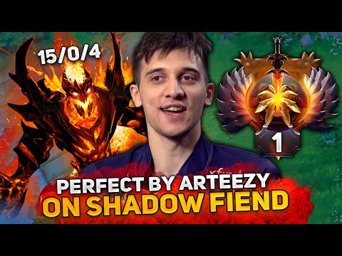 PERFECT GAME by ARTEEZY on SHADOW FIEND in HIGH MMR!